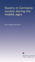 slavery in germanic society during the middle ages_cover