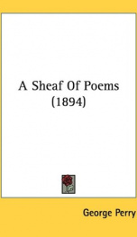 a sheaf of poems_cover