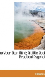 know your own mind a little book of practical psychology_cover