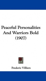 peaceful personalities and warriors bold_cover