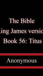 The Bible, King James version, Book 56: Titus_cover