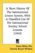 a short history of the international lesson system_cover