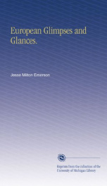 european glimpses and glances_cover