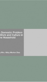 A Domestic Problem : Work and Culture in the Household_cover
