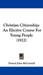 christian citizenship an elective course for young people_cover