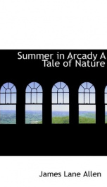 summer in arcady a tale of nature_cover