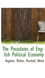 the postulates of english political economy_cover