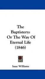 the baptistery or the way of eternal life_cover
