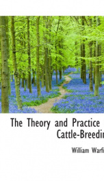 the theory and practice of cattle breeding_cover