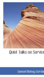 Quiet Talks on Service_cover