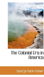the colonial era in america_cover