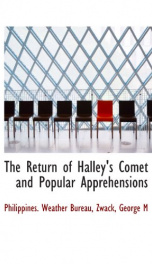 the return of halleys comet and popular apprehensions_cover