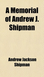 a memorial of andrew j shipman_cover
