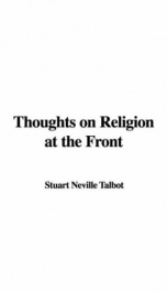 Thoughts on religion at the front_cover