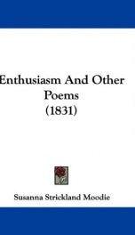 Enthusiasm and Other Poems_cover