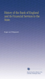 history of the bank of england and its financial services to the state_cover