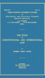 the state in constitutional and international law_cover
