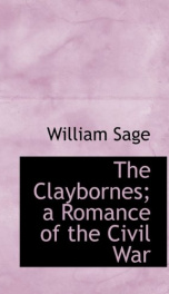 the claybornes a romance of the civil war_cover