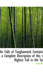 the falls of taughannock containing a complete description of this the highest_cover