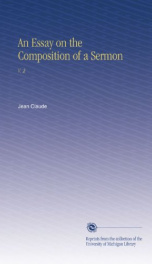 an essay on the composition of a sermon_cover
