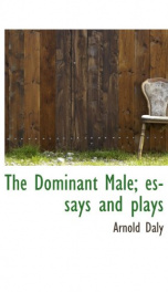 the dominant male essays and plays_cover