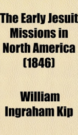the early jesuit missions in north america_cover
