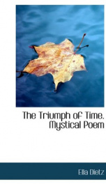 the triumph of time mystical poem_cover