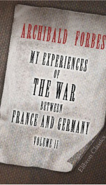 my experiences of the war between france and germany volume 2_cover
