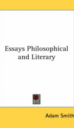 essays philosophical and literary_cover