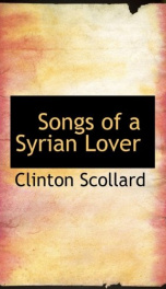 songs of a syrian lover_cover
