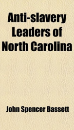 anti slavery leaders of north carolina_cover