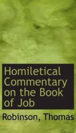 homiletical commentary on the book of job_cover