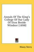 annals of the kings college of our lady of eton beside windsor_cover