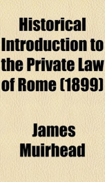 historical introduction to the private law of rome_cover