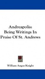 andreapolis being writings in praise of st andrews_cover