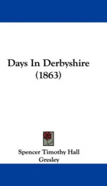 days in derbyshire_cover