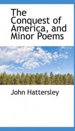 the conquest of america and minor poems_cover