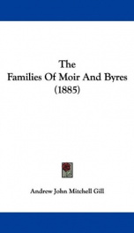 the families of moir and byres_cover