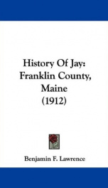 history of jay franklin county maine_cover