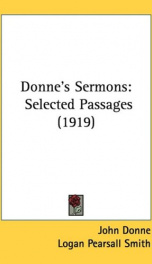 donnes sermons selected passages_cover
