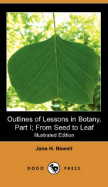 Outlines of Lessons in Botany, Part I; from Seed to Leaf_cover
