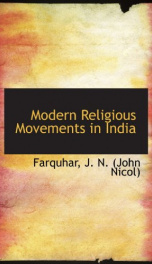 modern religious movements in india_cover