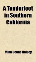 a tenderfoot in southern california_cover