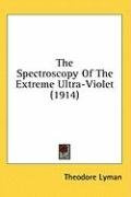 the spectroscopy of the extreme ultra violet_cover