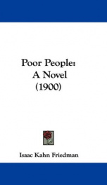 poor people a novel_cover