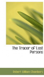The Tracer of Lost Persons_cover