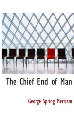 The Chief End of Man_cover