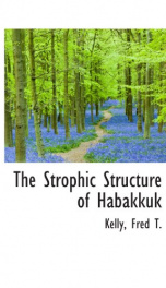 the strophic structure of habakkuk_cover