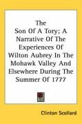 the son of a tory a narrative of the experiences of wilton aubrey in the mohawk_cover