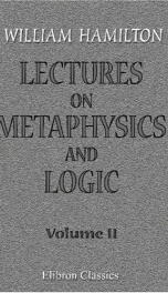 lectures on metaphysics and logic volume 2_cover